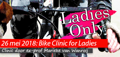 26 mei: Bike Clinic for Ladies - Inschrijving gesloten -